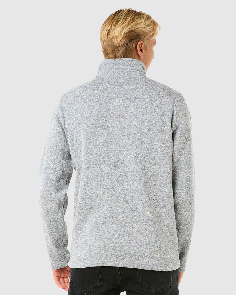 Mens Crescent Zip up Hoodie