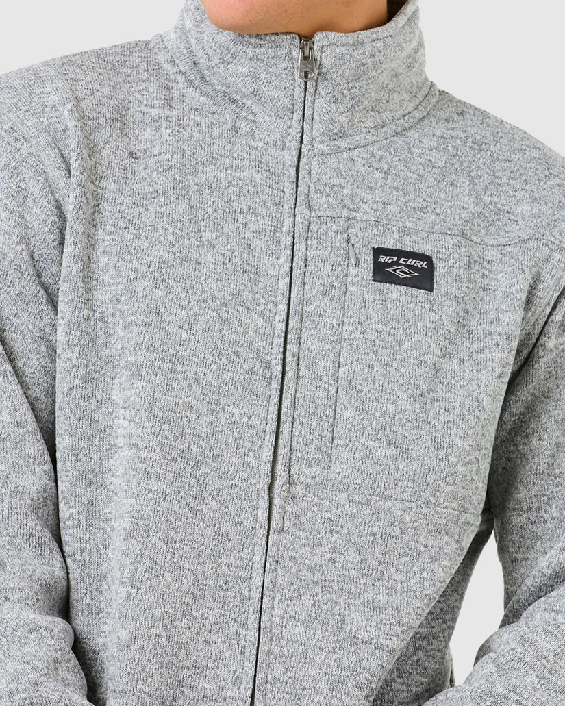Mens Crescent Zip up Hoodie