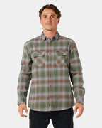 Mens Count Flannel Long Sleeve Shirt