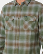 Mens Count Flannel Long Sleeve Shirt