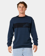 Mens Panel Beater Knit Crew Neck