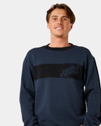 Mens Panel Beater Knit Crew Neck