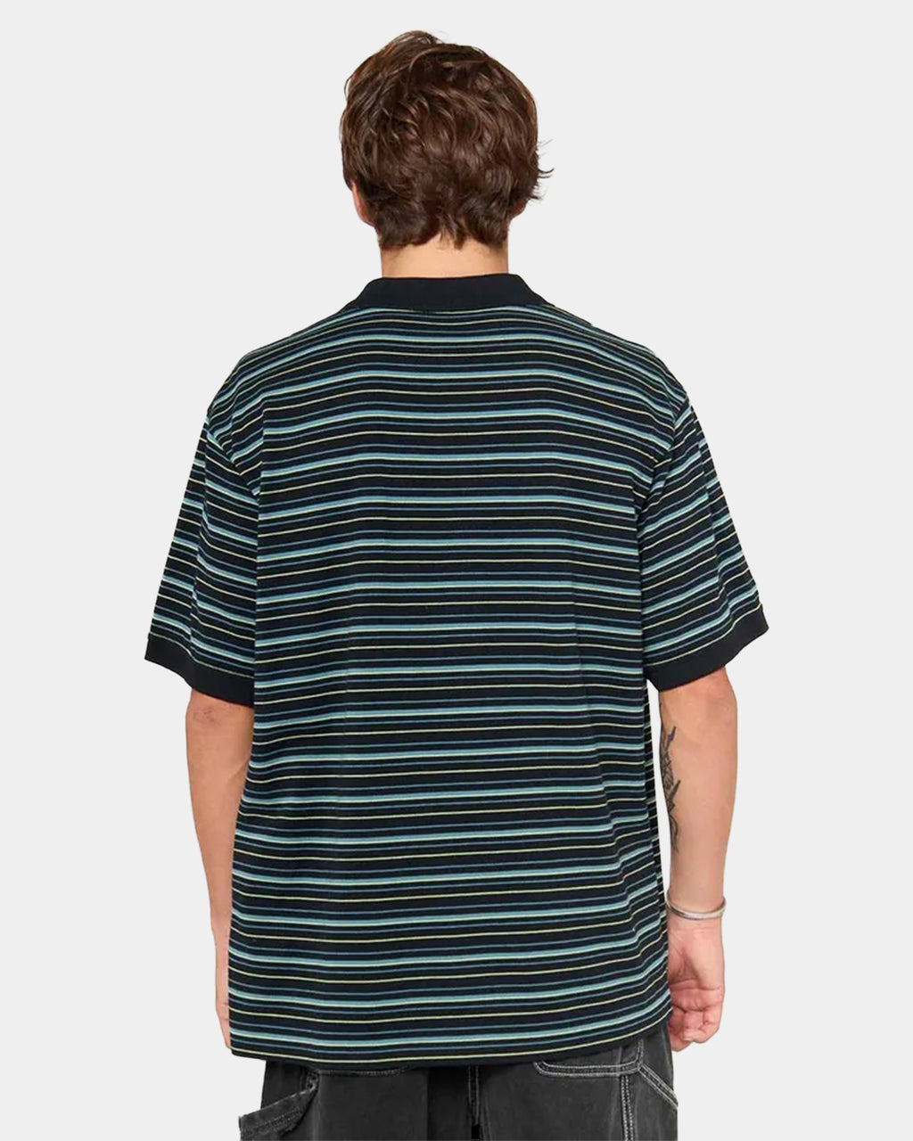 Mens Raw Burst Polo Shirt