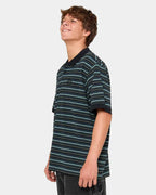 Mens Raw Burst Polo Shirt