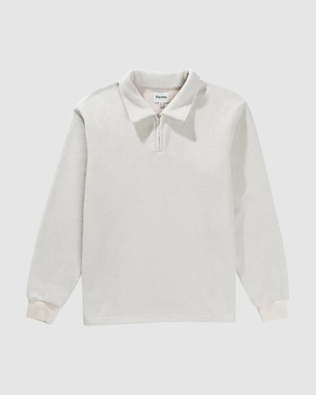 Mens Oskar Quarter Zip Reverse Fleece Jumper