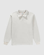 Mens Oskar Quarter Zip Reverse Fleece Jumper