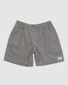 MENS LINEN CHECK JAM SHORTS
