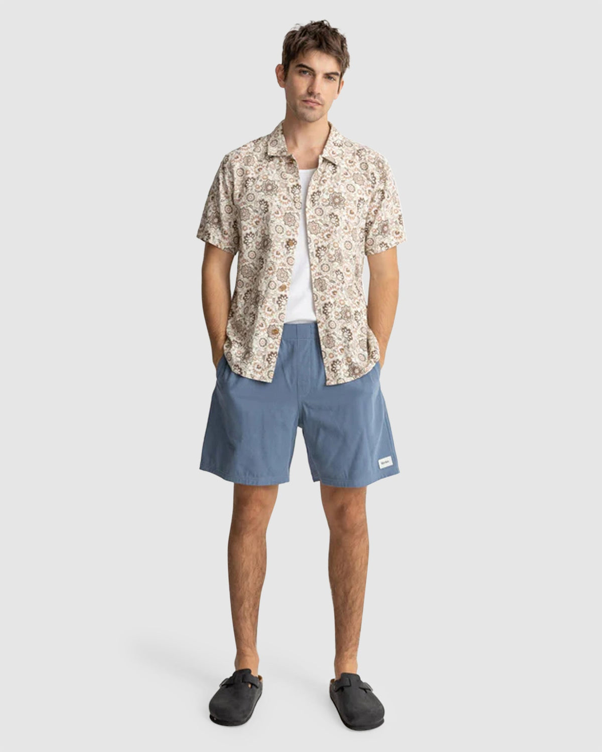 MENS RAYA PAISLEY SHORT SLEEVE SHIRT