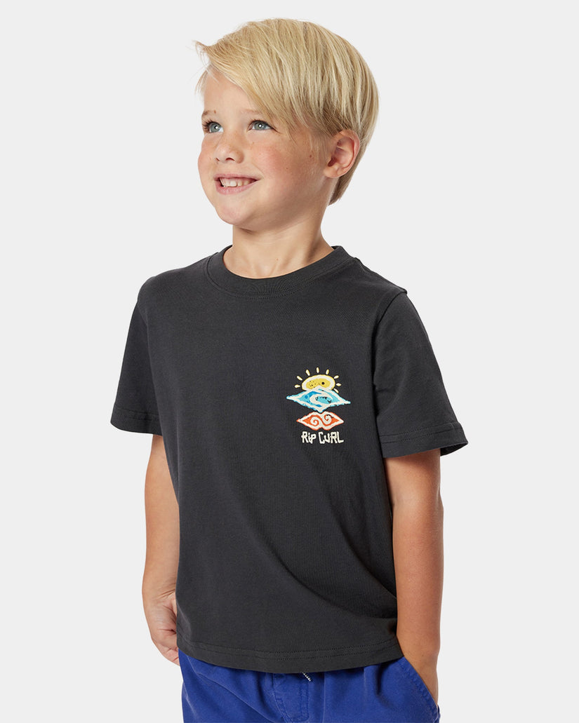 Boys 0-7 Icons Of Shred T-Shirt