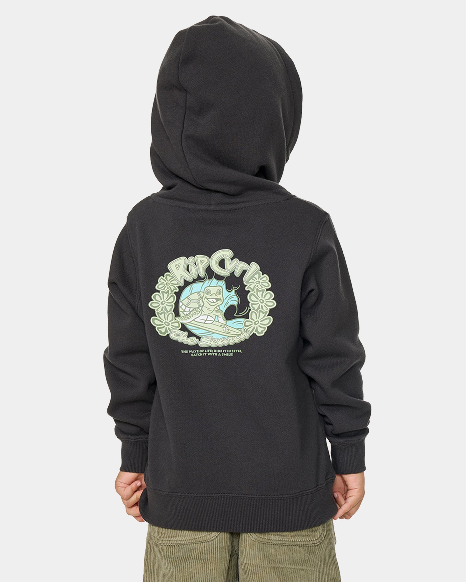 Boys 2-7 Ride The Wave Art Pullover Hoodie
