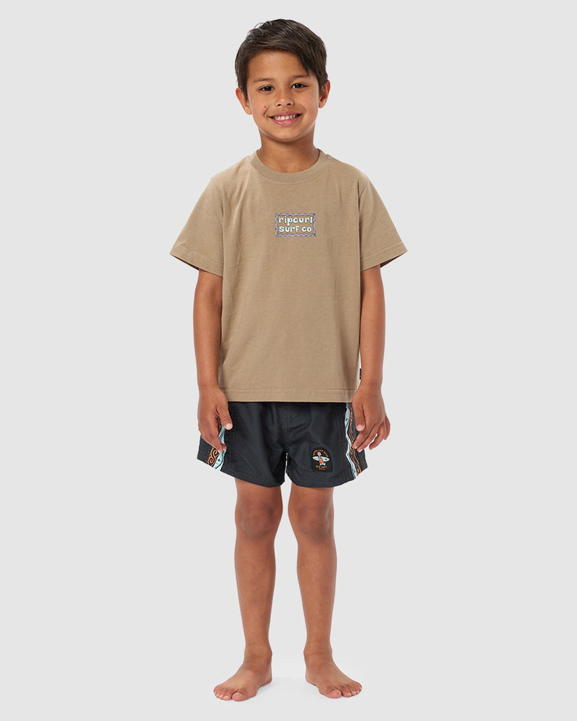 BOYS 2-7 TUBE TOWN SCENIC T-SHIRT