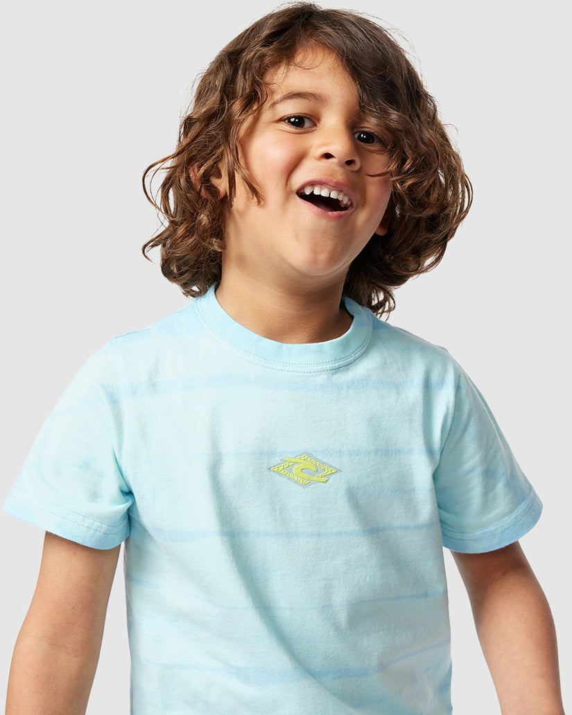 BOYS 2-7 TUBE TOWN TIE DYE T-SHIRT