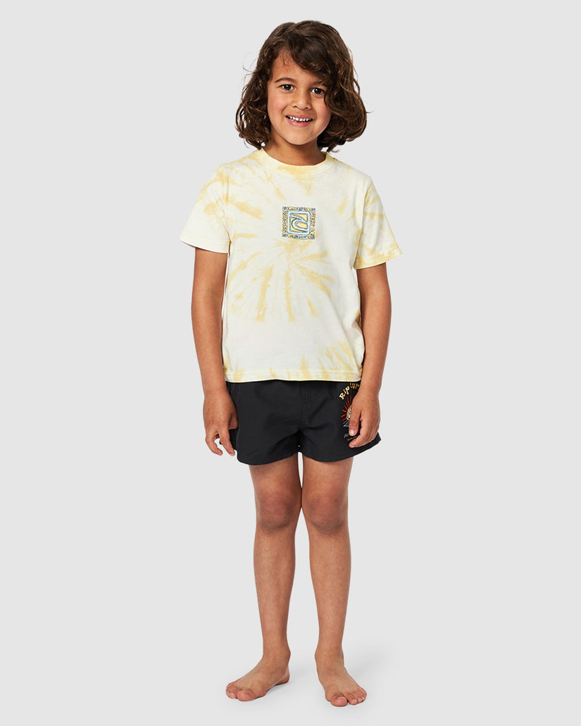 BOYS 2-7TUBE TIE DYE T-SHIRT