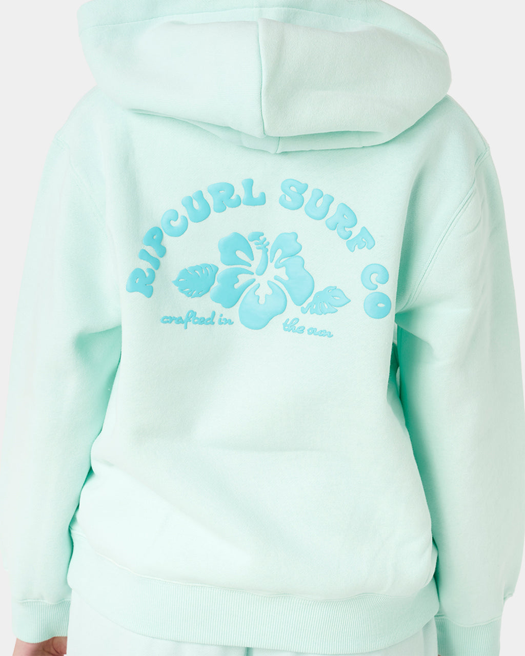 Girls 8-14 Hibiscus Heat Logo Pullover Hoodie