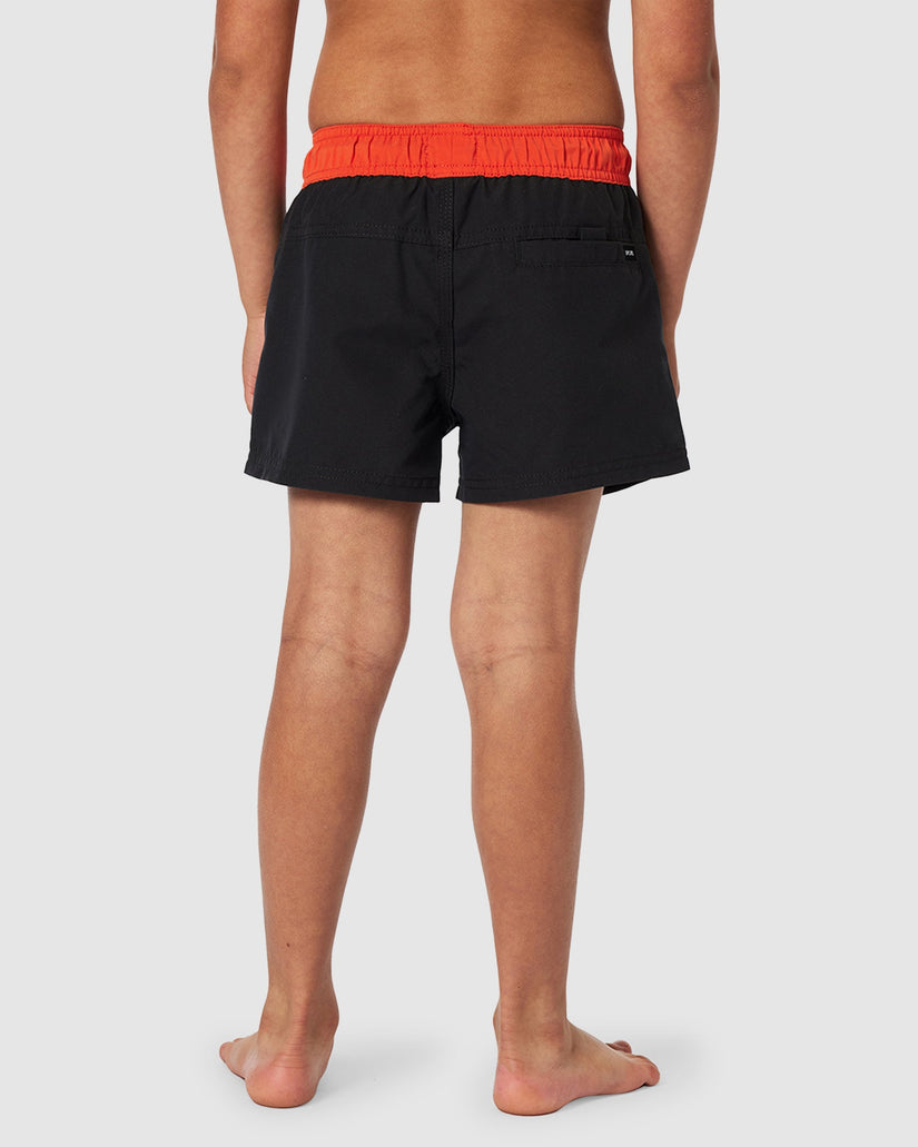 BOYS 2-7 SUN SHAKAH VOLLEY BOARDSHORTS