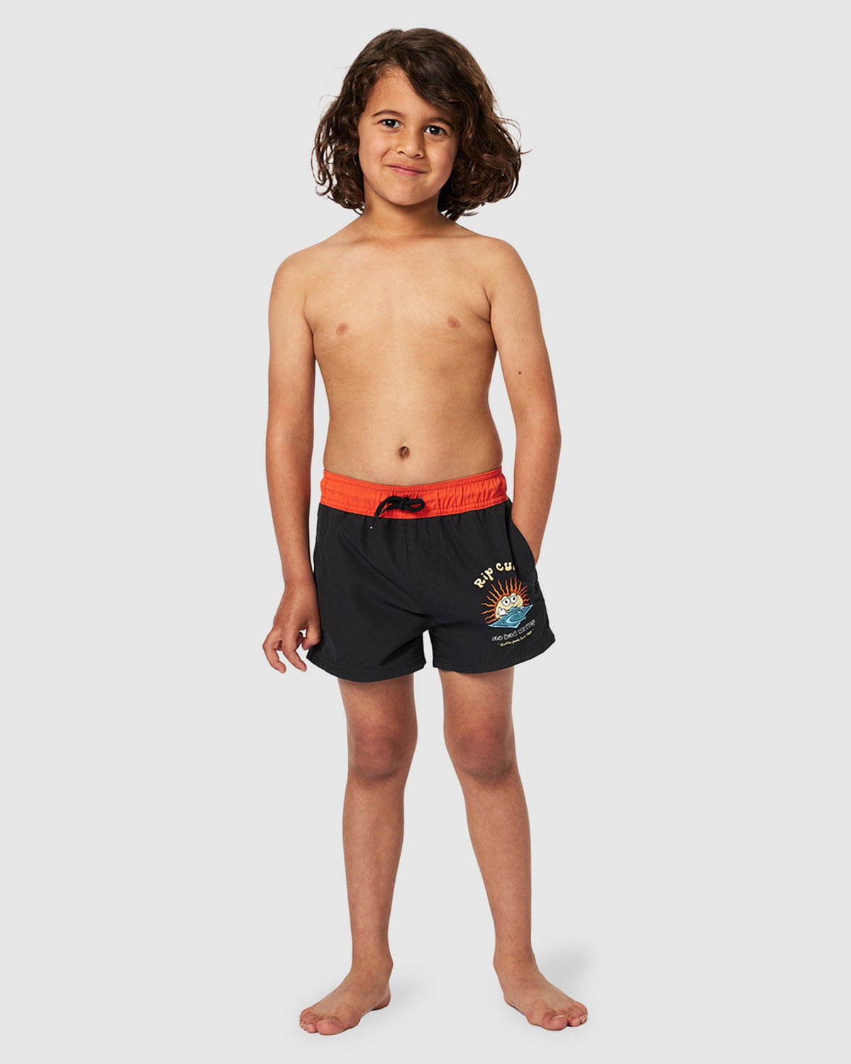 BOYS 2-7 SUN SHAKAH VOLLEY BOARDSHORTS