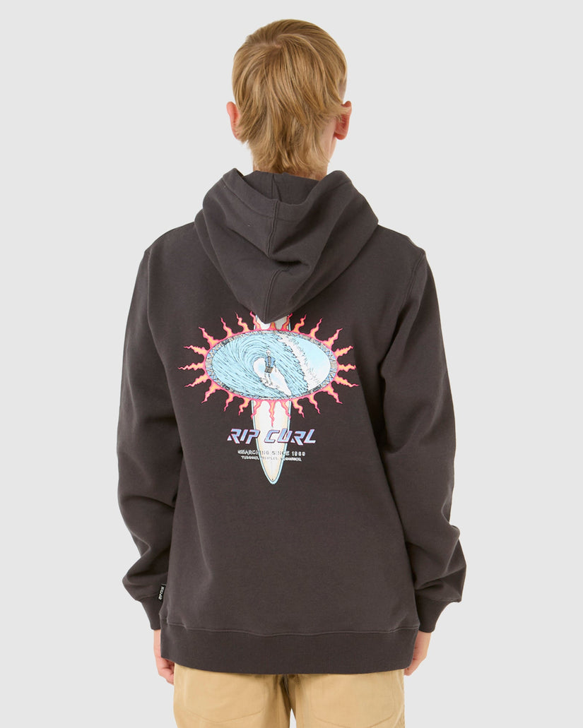 Boys 8-16 Raw Engergy Skull Pullover Hoodie
