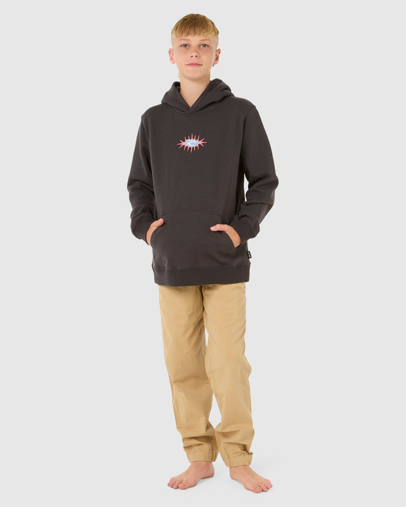 Boys 8-16 Raw Engergy Skull Pullover Hoodie