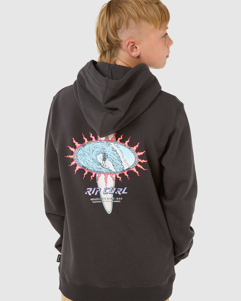 Boys 8-16 Raw Engergy Skull Pullover Hoodie