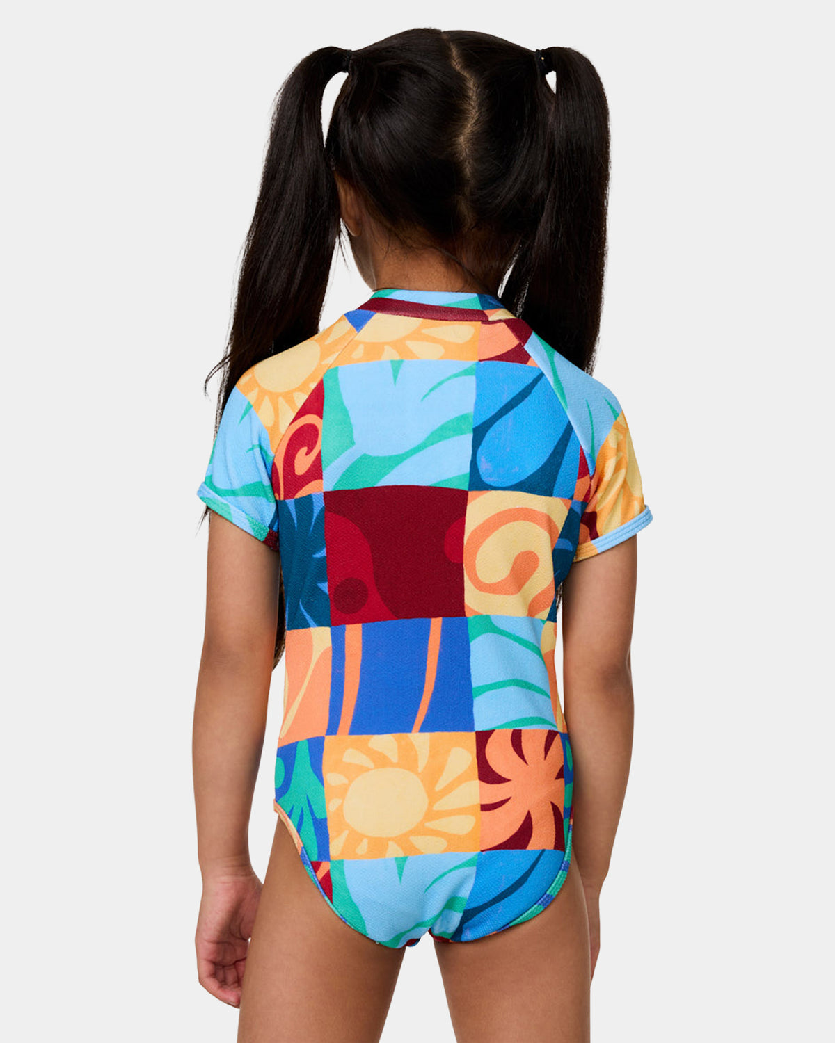 Girls 1-8 AOTS TY Short Sleeve Suit One Piece