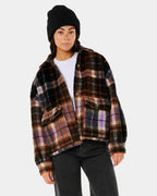 Womens Cala Nights Check Shacket