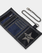 Archive Demin Surf Tri Fold Wallet