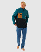 Mens Anti Series Journey Quarter Zip Jumper