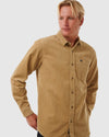 Mens Classic Surf Corduroy Long Sleeve Shirt