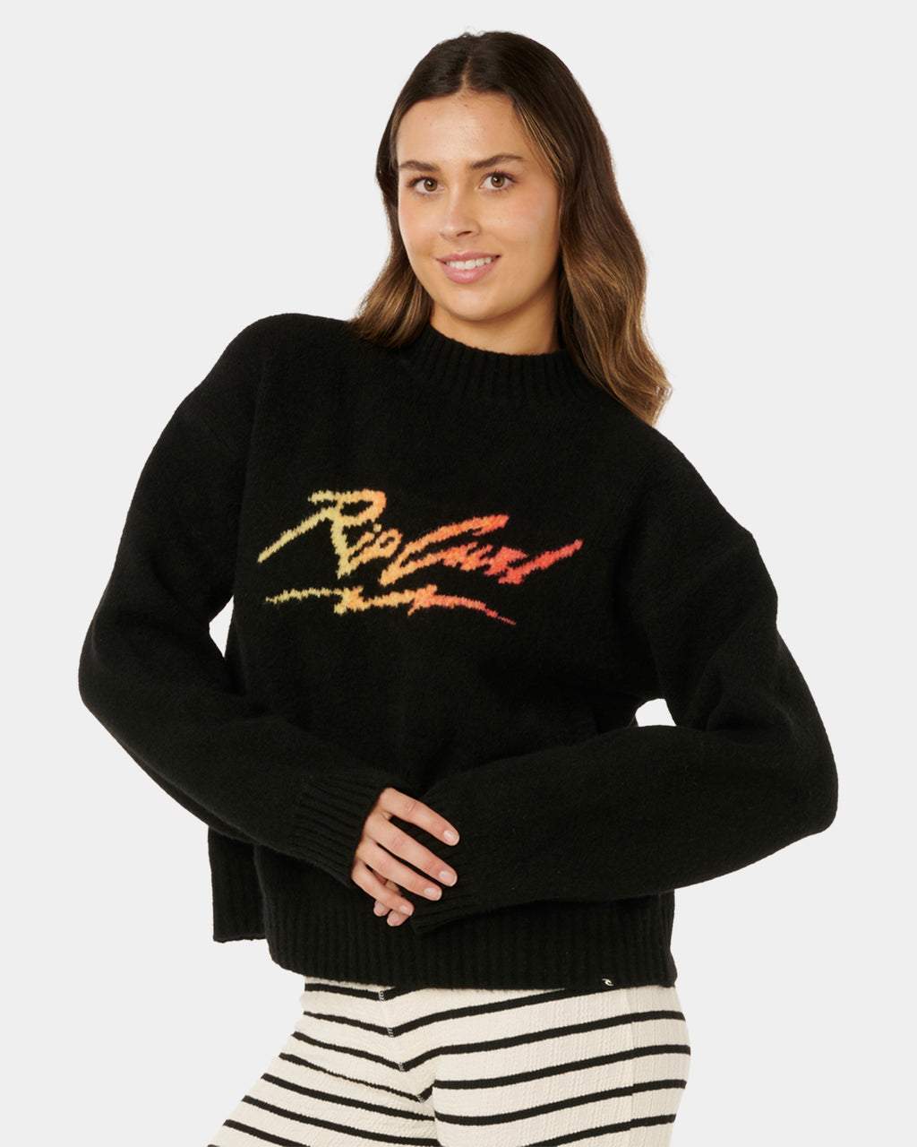 Womens Rip Curl Paradise Knit Crew Neck