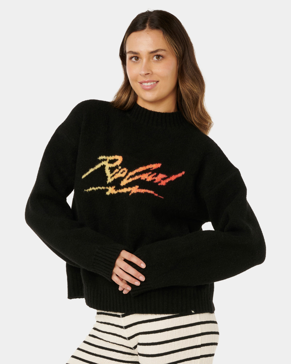 Womens Rip Curl Paradise Knit Crew Neck