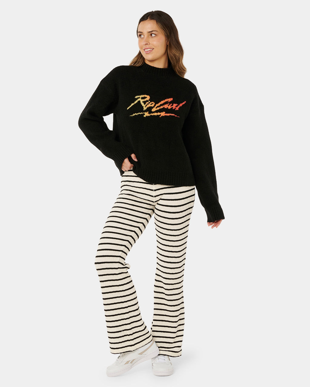 Womens Rip Curl Paradise Knit Crew Neck