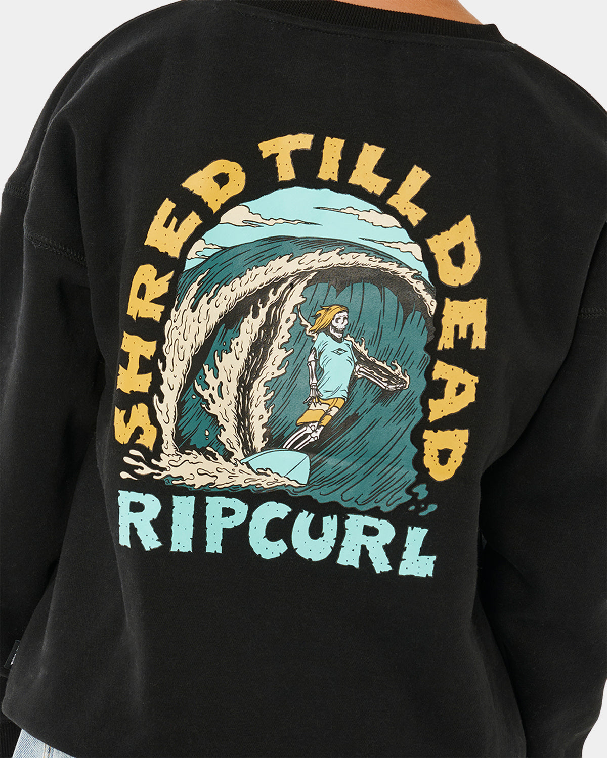 Boys 8-16 Shred Till Dead Crew Neck