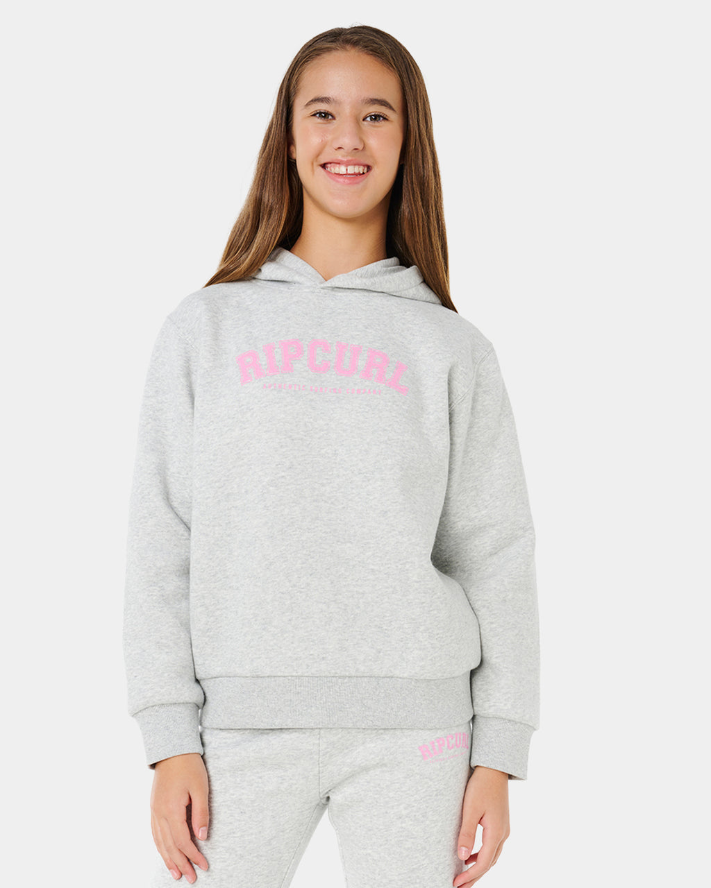 Girls 8-14 Staple Varsity Pullover Hoodie