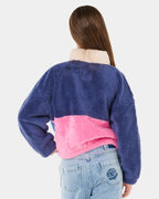 Girls 8-14 Block Party Fleece Jacket