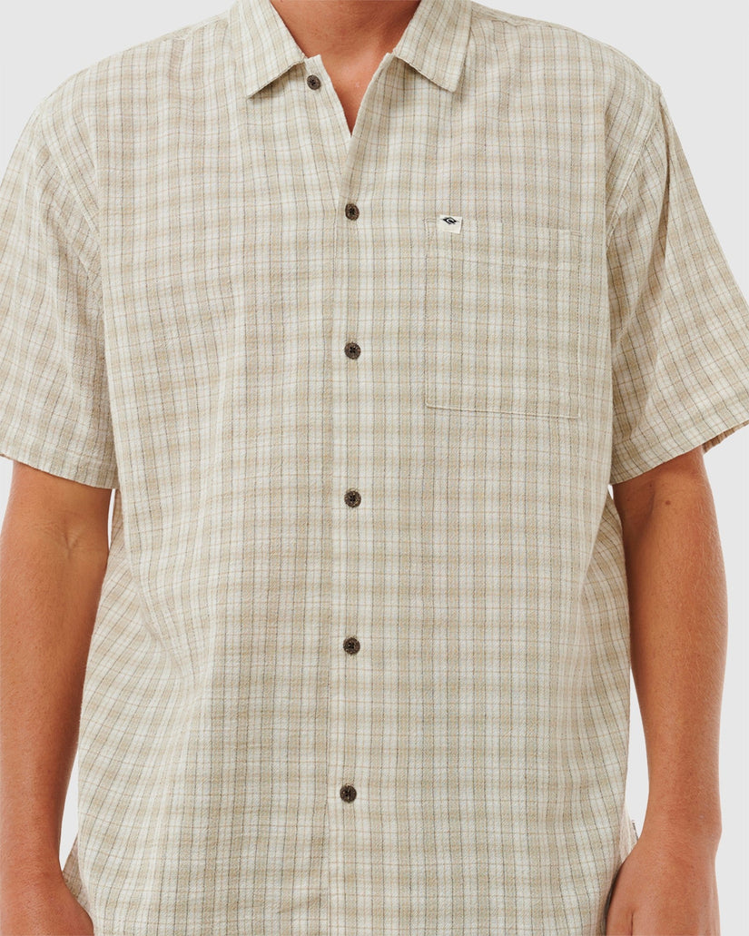 MENS CLASSIC SURF CHECK SHORT SLEEVE SHIRT