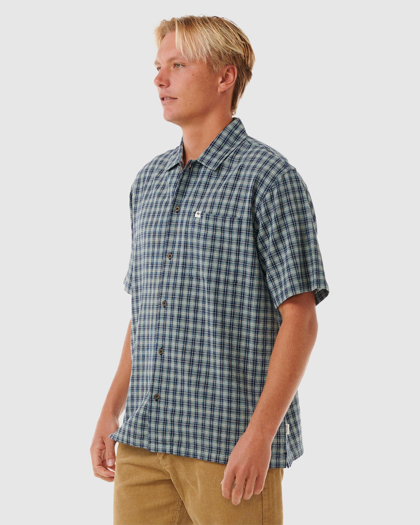 MENS CLASSIC SURF CHECK SHORT SLEEVE SHIRT