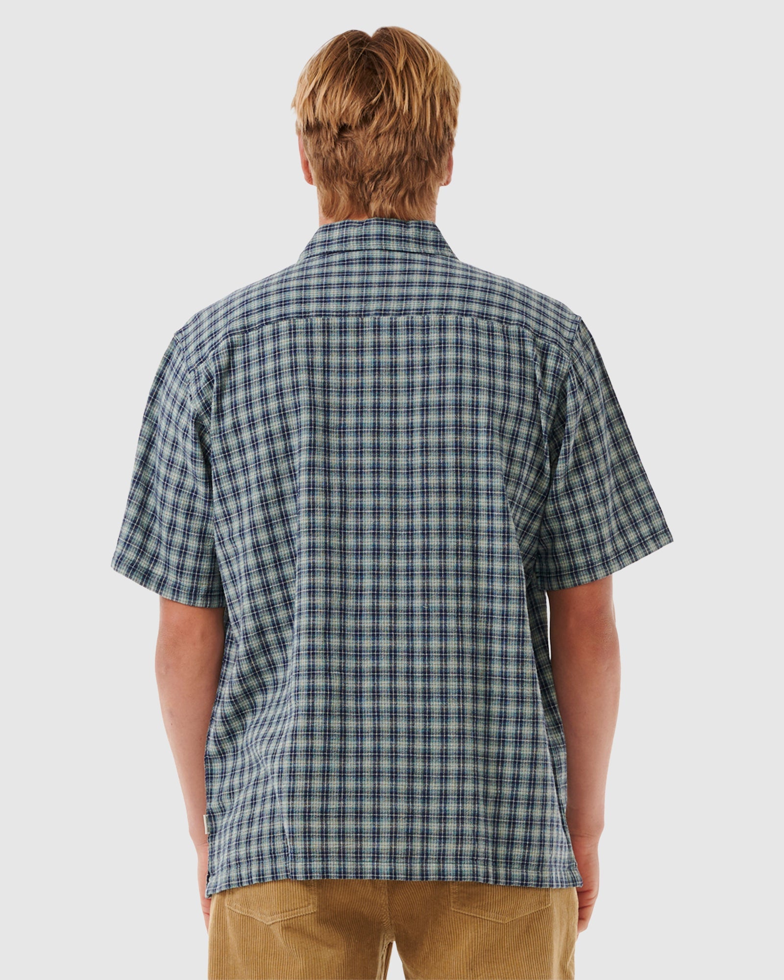 Buy MENS CLASSIC SURF CHECK SHORT SLEEVE SHIRT by Rip Curl