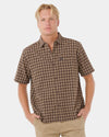 Mens Classic Surf Check Short Sleeve Shirt