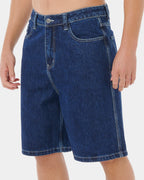 Mens Medina Script Denim Shorts