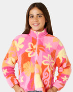 Girls 8-14 Tropical Polar Fleece Jacket