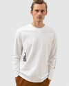 MENS CRAFTED VINTAGE LONG SLEEVE T-SHIRT