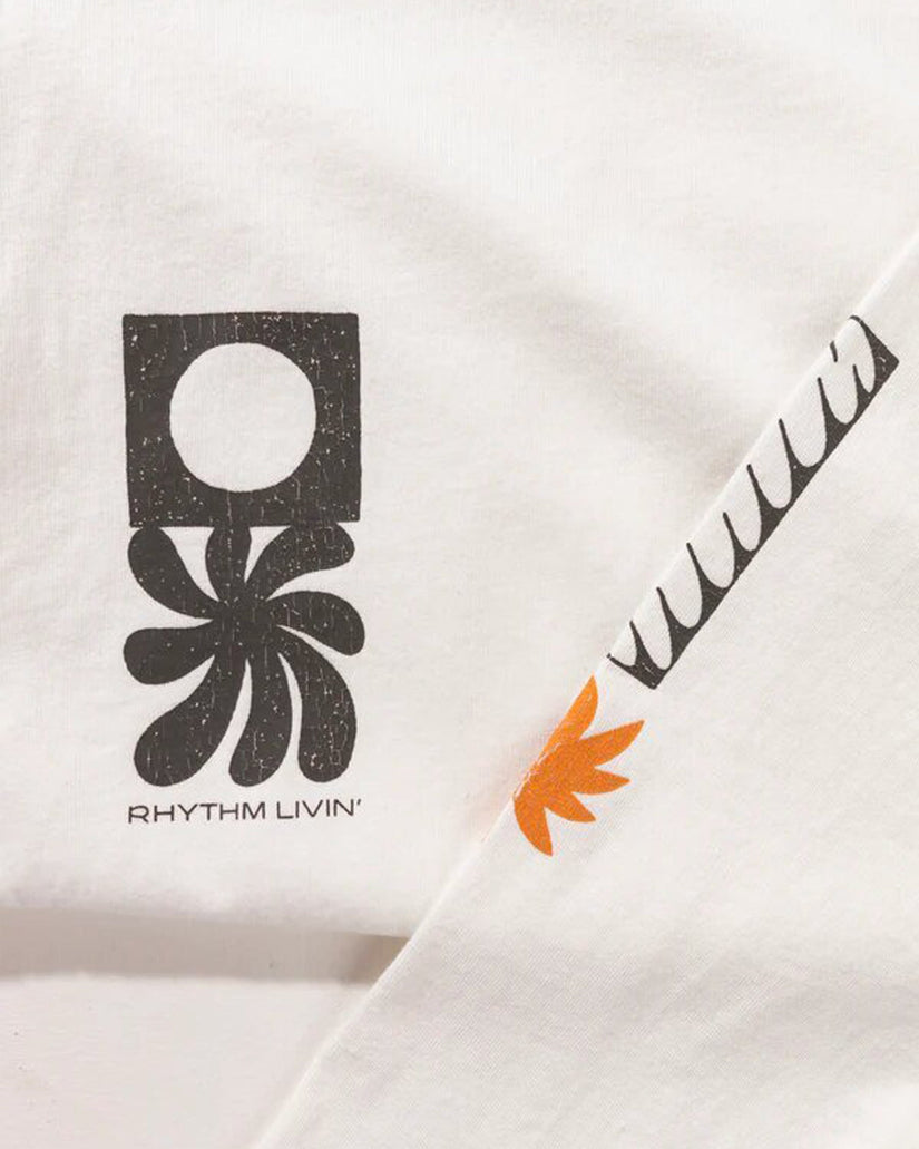 MENS CRAFTED VINTAGE LONG SLEEVE T-SHIRT