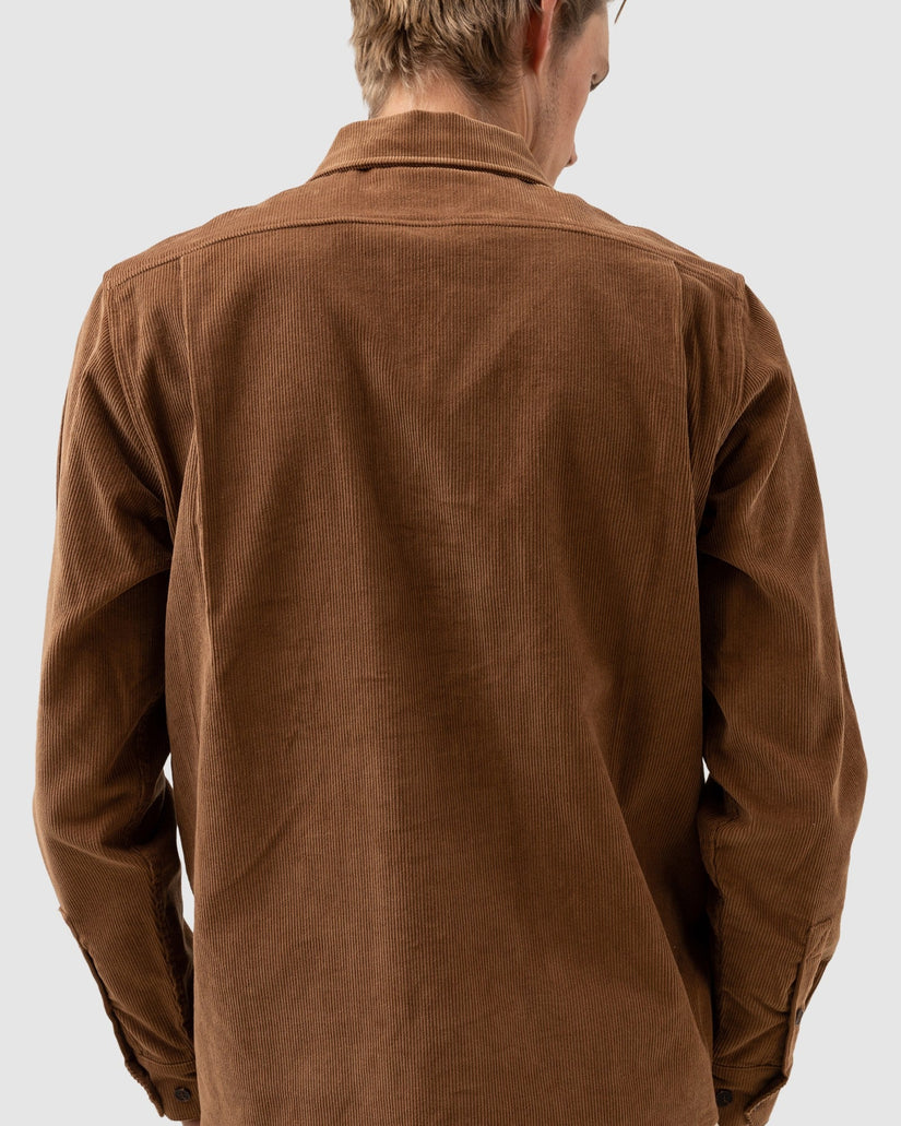 MENS CORDUROY LONG SLEEVE SHIRT