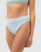 WOMENS BISCAY FLORAL SMOCKED XANADU BIKINI BOTTOMS