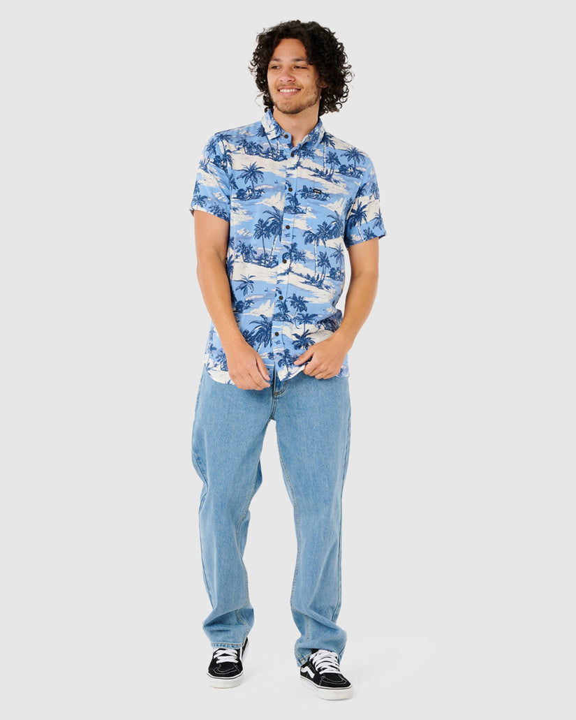 Mens Dreamer Barrel Killa Short Sleeve Shirt