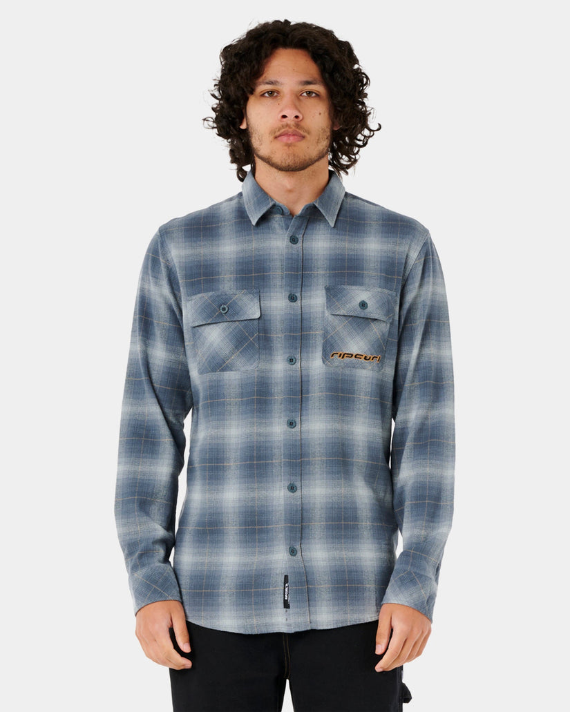 Mens Super Computer Long Sleeve Flannel Shirt