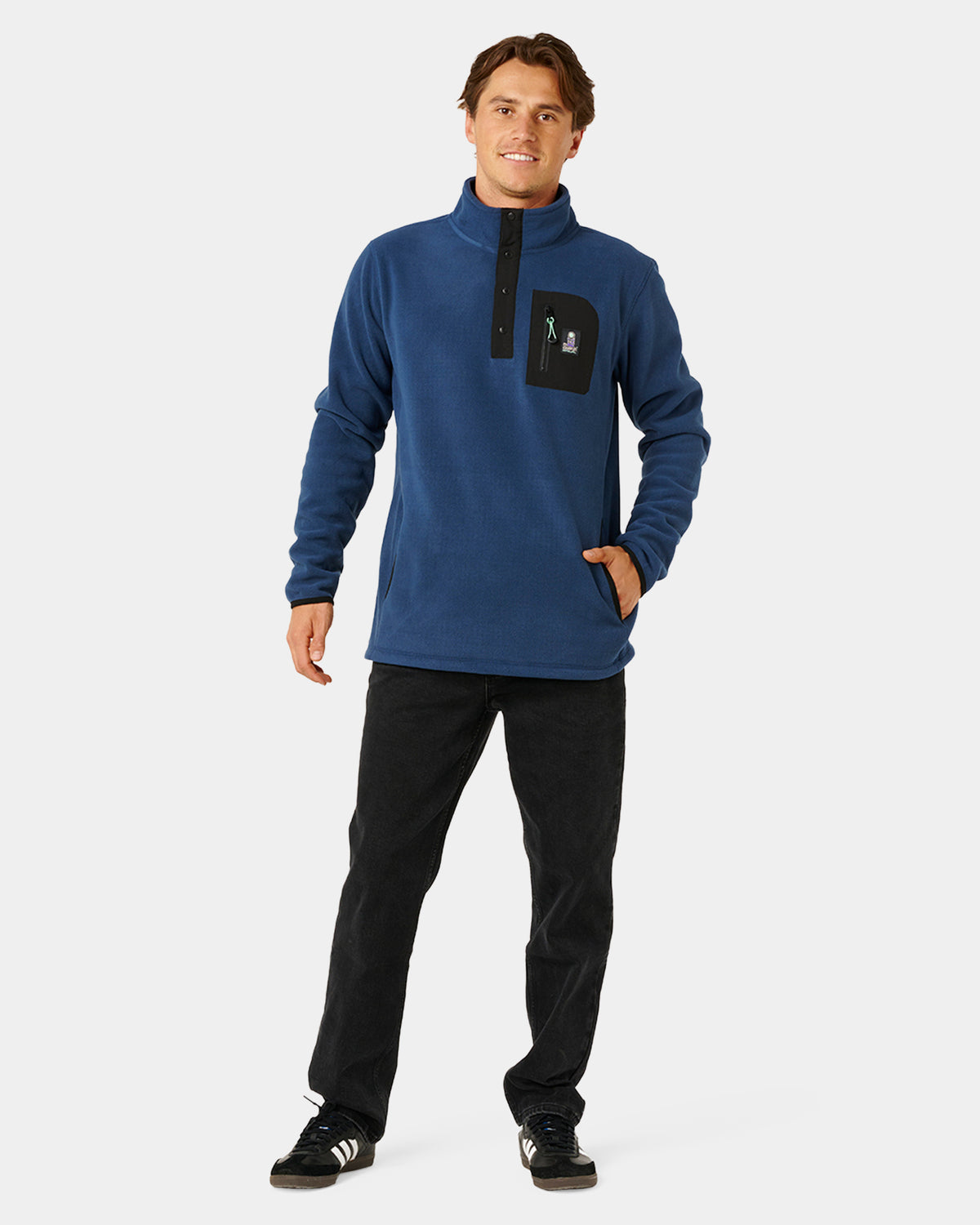 Mens Search Polar Fleece Jumper