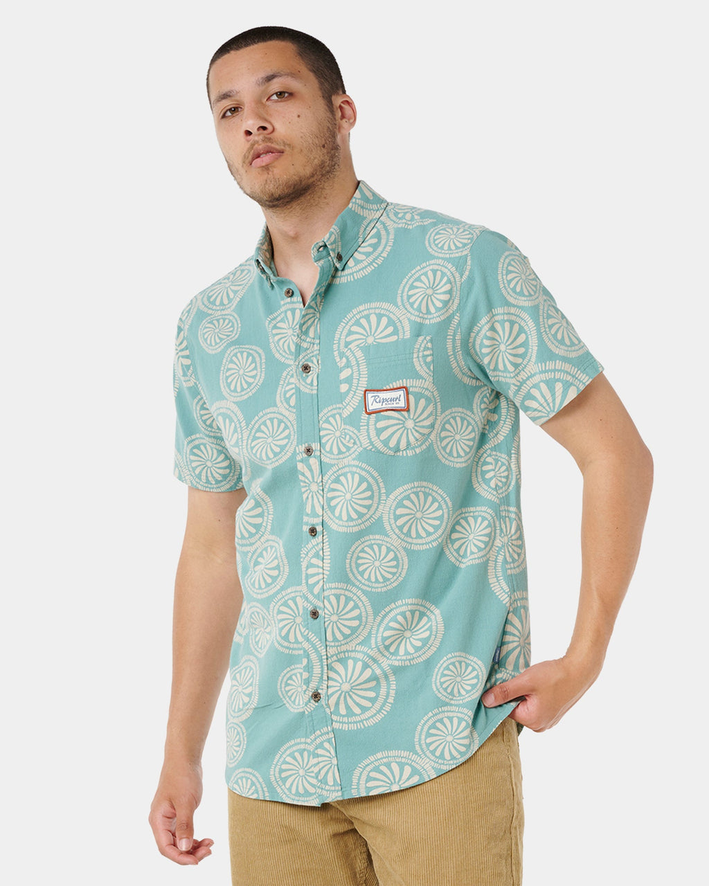 Mens Mod Cali Short Sleeve Shirt