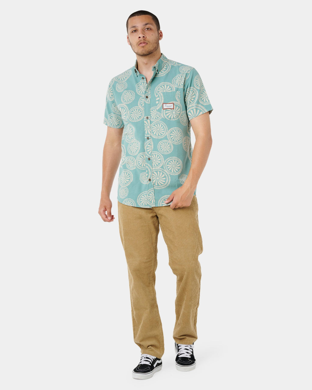 Mens Mod Cali Short Sleeve Shirt