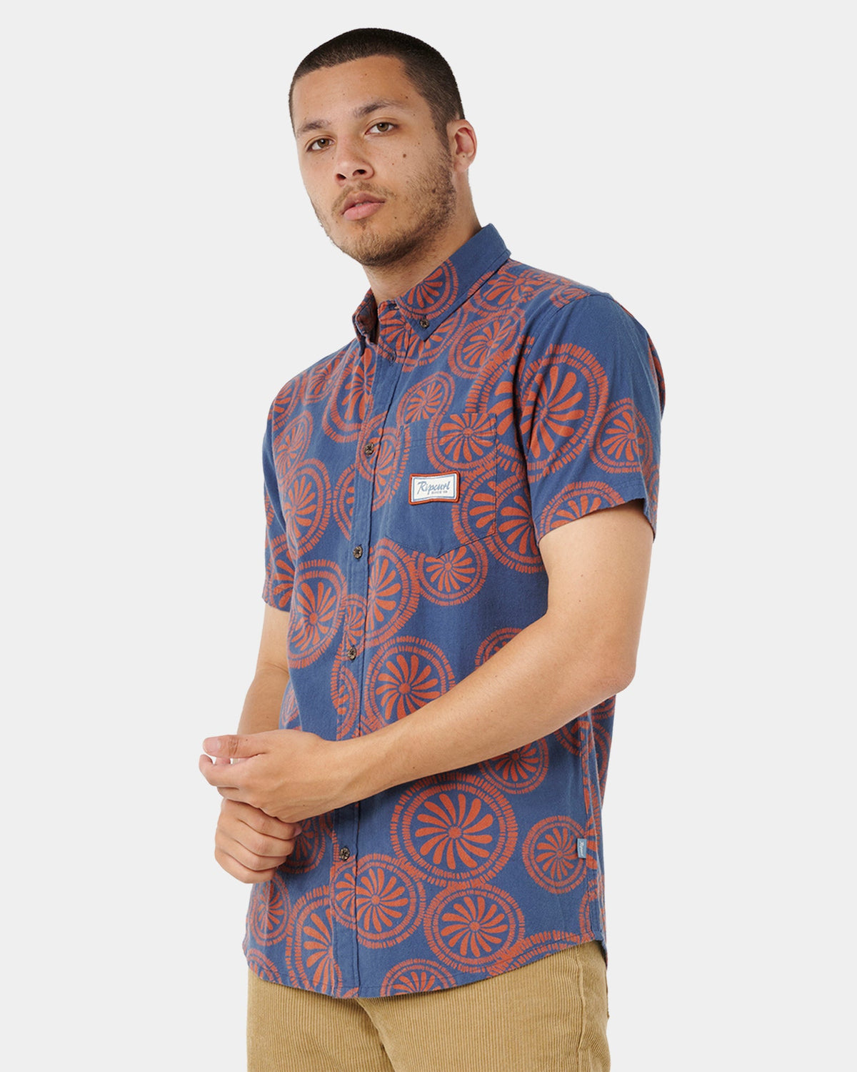 Mens Mod Cali Short Sleeve Shirt